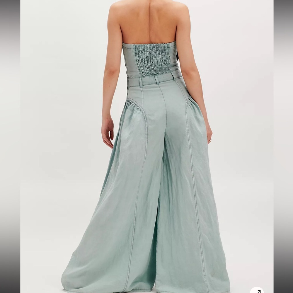 Free People Light Blue Jumpsuit - Picture 3 of 4